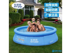 大號夾網超大家庭兒童游泳池  成人圓形小孩加厚充氣水池養魚