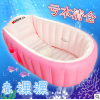 夏季熱銷產品盈泰 嬰兒浴盆充氣游泳池家用兒童 大號加洗澡盆厚