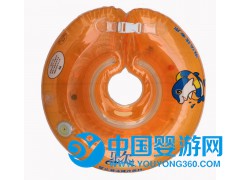 批發正品樂爾嬰兒游泳圈 安全雙氣囊頸圈脖圈浮圈嬰幼兒童游泳圈