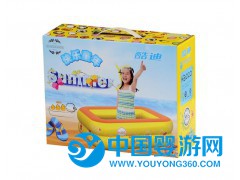 新款酷迪120CM嬰兒浴盆洗澡盆充氣游泳池戲水池波波池現(xiàn)貨
