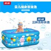 新款 酷迪210CM三層加高加厚兒童充氣游泳池戲水池 現貨