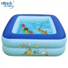 超大加厚家庭游泳池兒童充氣游泳池戲水池180二層釣魚池