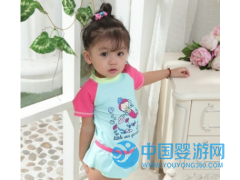 兒童分體速干拉鏈泳衣泳褲沖浪服