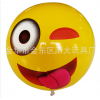廠家定制18寸笑臉充氣球PVC表情充氣球